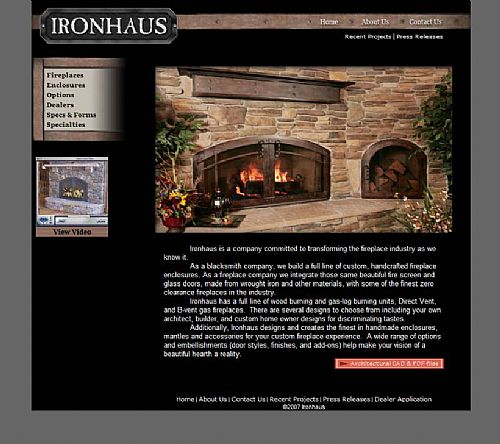 Here is a hompage introducing Iron Haus