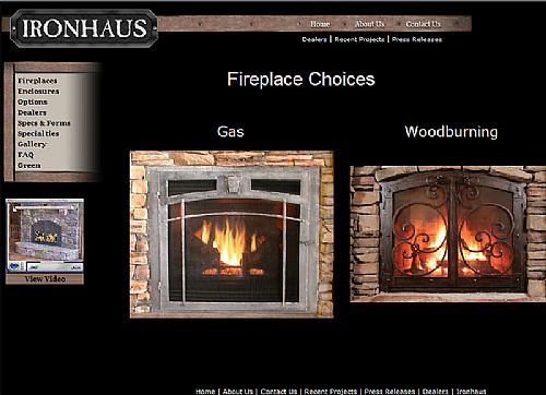 Fireplace Choices Page