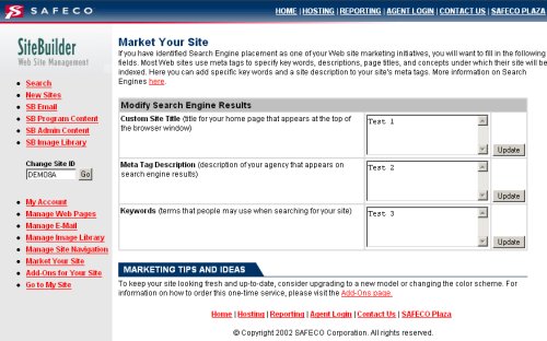 Market Your Site